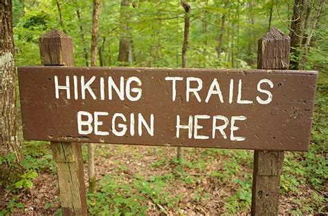 Hiking Signs