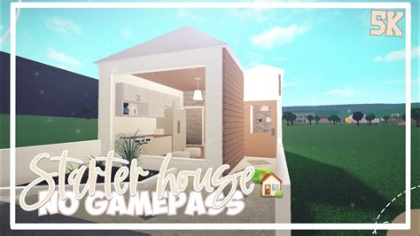 Bloxburg 5k Starter House No Gamepass Youtube