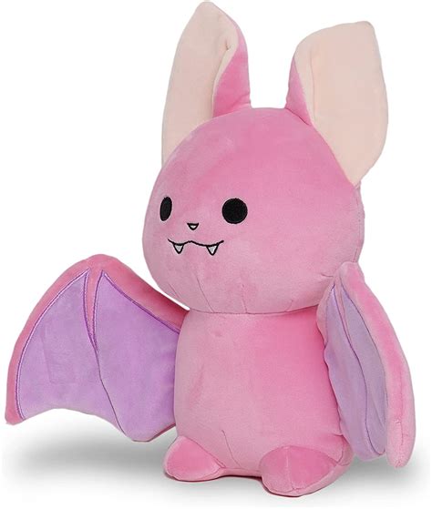 Avocatt Pink Bat Stuffed Plush 10 Inches Stuffed Bat Plushie Plushy
