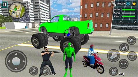 Spider Rope Hero Ninja Gangster Crime Vegas City 37 Android Gameplay