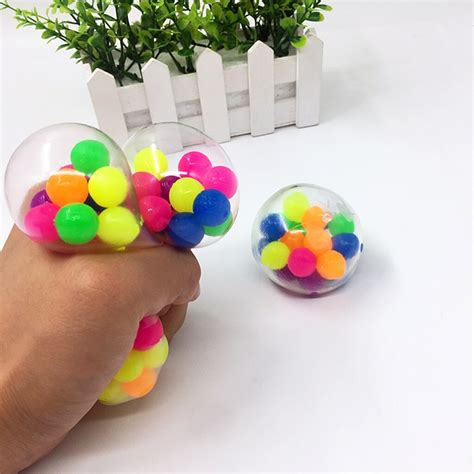 Funny Squeeze Fidget Toy Squishy Anti Stress Small Gadget Anxiety Stress Relief Hand Ball Pinch