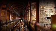 Long Room in the Trinity College Library, Dublin, Ireland | Windows 10 ...