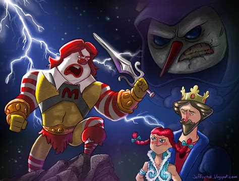 Fast Food Mascots Of The Universe By Jeffvictor On Deviantart