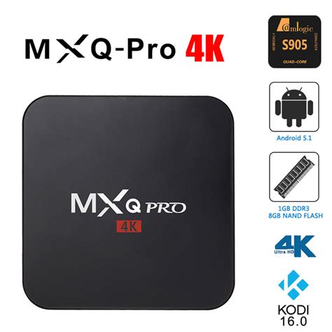 Mxq Pro 4k Ultra Hd Tv Box
