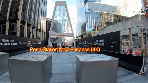 Penn Station New Entrance 4k Youtube