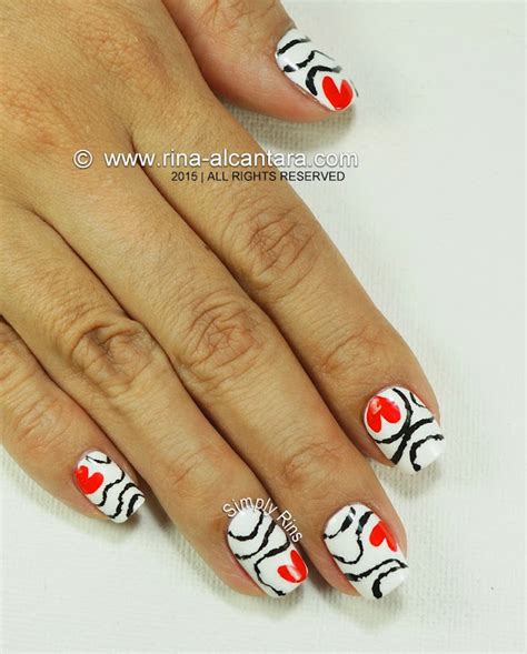 Nail Art Accidental Love Simply Rins