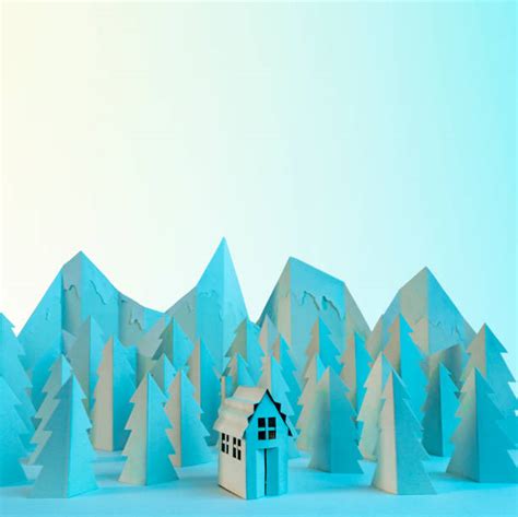 Papercraft Mountains Stock Photos Pictures And Royalty Free Images Istock