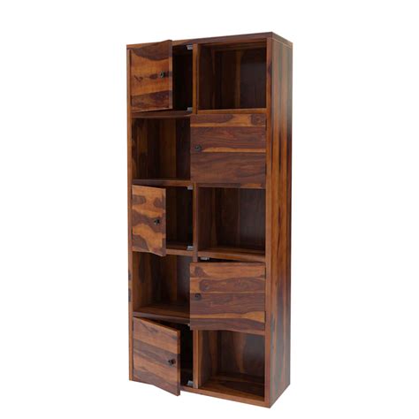 Prichard Rustic Solid Wood 10 Cube Standard Home Office