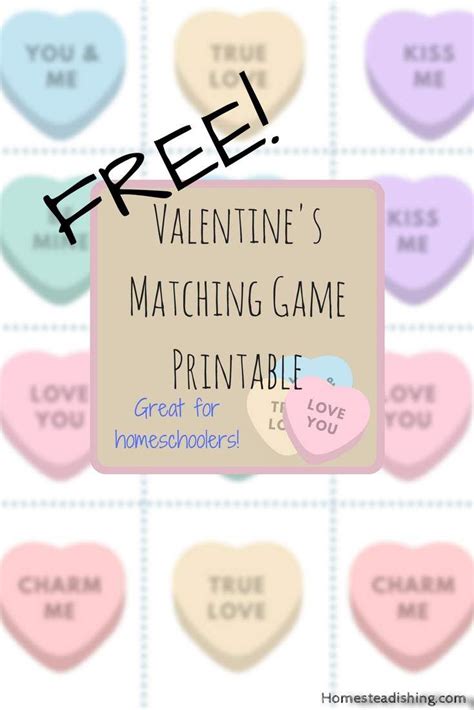 Statista predicted that the online dating match even uses your swipes to get a better idea of what you like to give you better matches in the future. Free Printable Valentine Matching Game - Free Valentine's ...