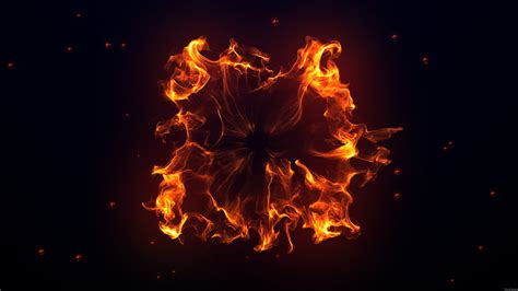 Hd Wallpaper Artistic Flame Fire Sparkles Wallpaper Flare