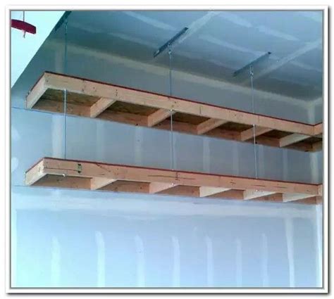 Garage Shelf Diy Overhead Garage Storage Garage Ceiling Storage