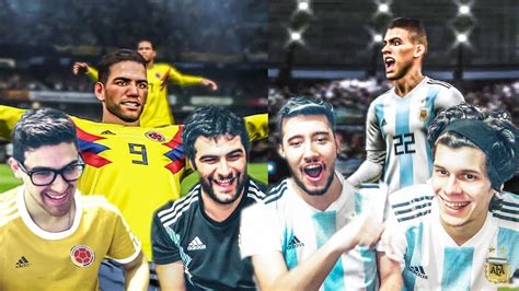 Here on sofascore livescore you can find all argentina vs colombia previous results sorted by their h2h matches. ARGENTINA vs COLOMBIA | Partido Internacional | PES 2019 - YouTube