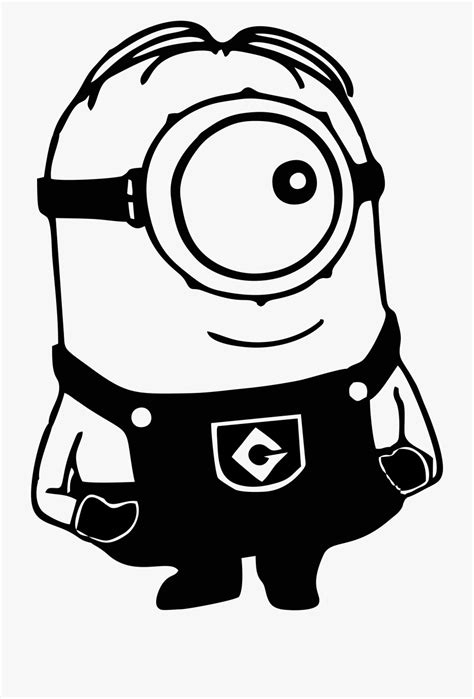 Minions Clipart Black And White Pictures On Cliparts Pub 2020 🔝