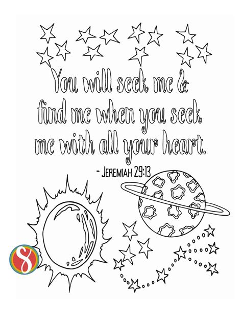 Free Jeremiah Verses Coloring Pages — Stevie Doodles