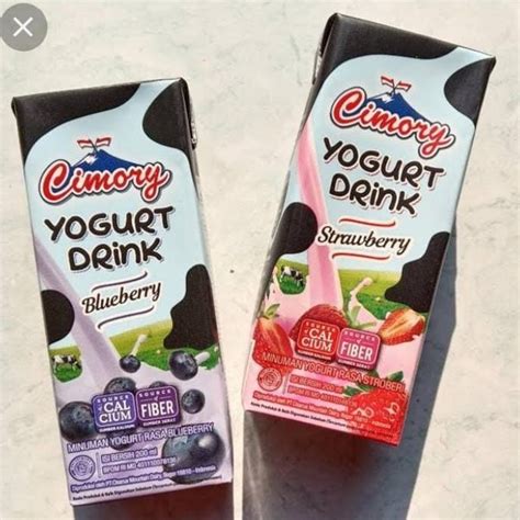Jual Cimory Yogurt Drink Uht 200 Ml 200ml Strawberry Blueberry Di Lapak