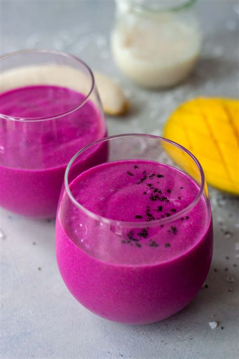 Pink Power Vitality Smoothie - A Whisk and Two Wands