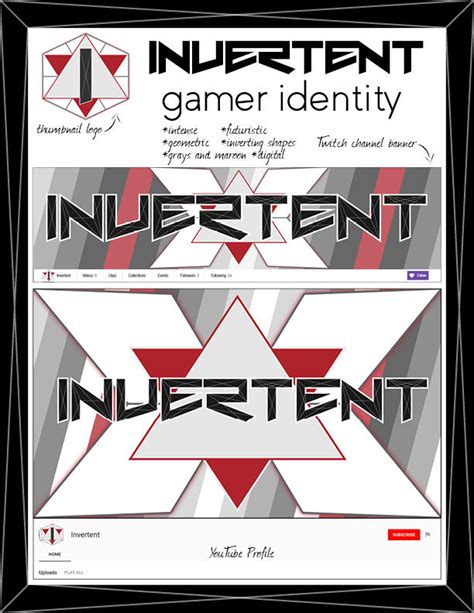 Invertent Gamer Identity By Icebergdesign On Deviantart