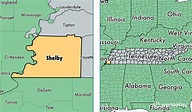 Shelby County, Tennessee / Map of Shelby County, TN / Where is Shelby ...