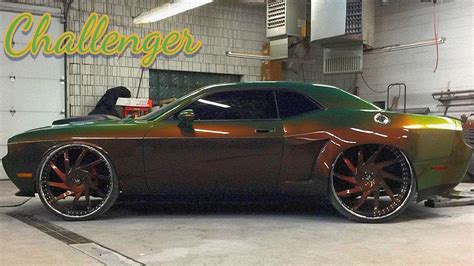 Custom Dodge Challenger Widebody On Forgiato Wheels By Pcustomizing