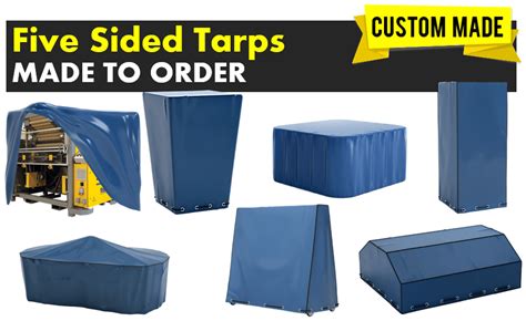 5 Sided Custom Tarps Create Your Own Custom Cover Today By Alco