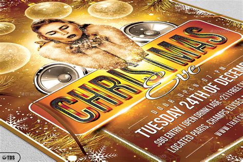 Christmas Eve Flyer Template V4 By NoryAch GraphicRiver
