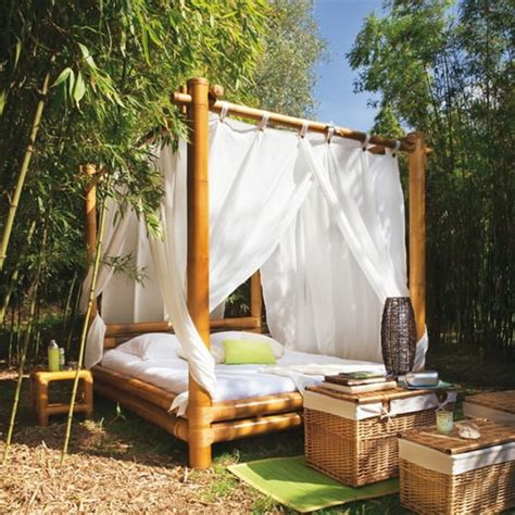 20 Fascinating Bamboo Canopy Beds And Daybeds Home Design Lover