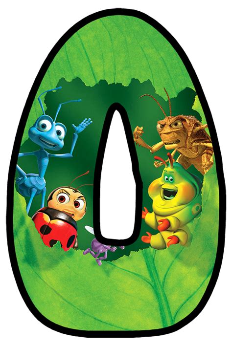 Buchstabe Letter O Disney Alphabet Animated Characters Pixar Films