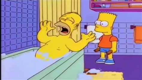 Meme Double Boosted Bart Hits Homer With A Chair Youtube