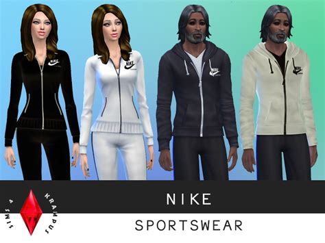 Sims4krampus 3 Types Of Nike Sportswear