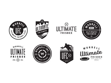 Worrell Ultimate Frisbee Club Club Design Logo Design Graphic Design