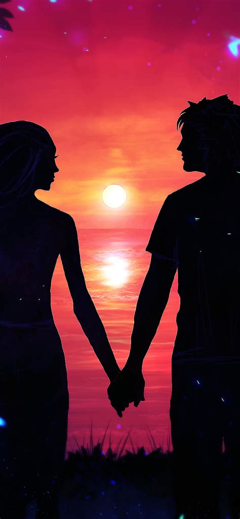 1242x2688 Couple Holding Hands Looking At Each Other Iphone Xs Max Hd