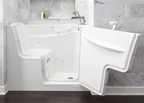 Walk in bath tubs are tubs that an individual walks into and closes a door behind them, rather than stepping over the entire height of. Walk-In Bathtubs | Bliss Bath And Kitchen