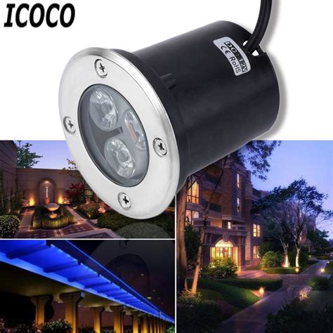 2017 High Quality Outdoor 3w Led Waterproof Underground Light Ip67