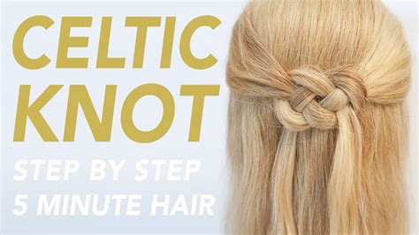 How To Do A Celtic Knot Step By Step For Beginners Easy Braided Half