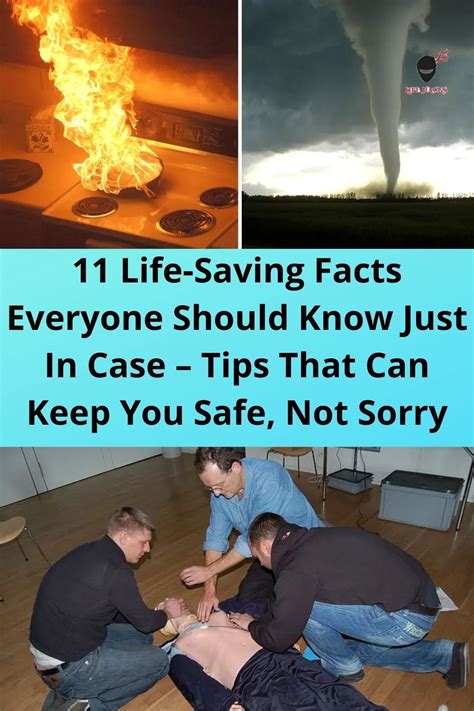 11 Life Saving Facts Everyone Should Know Just In Case Tips That Can
