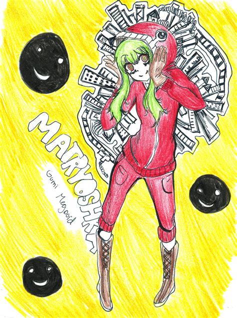 Gumi Megpoid Matryoshka 2012 Drawing By Vocalandroid01 On Deviantart