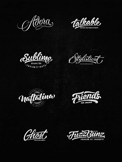 Gallery21829129 Lettering Logo Designs Vol 4