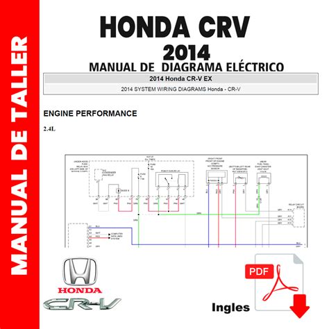Manual Diagramas Eléctricos Honda Crv 2002 Al 2006 Data Manuales