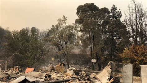 California Wildfires The Eerie Aftermath Of Devastating Fire