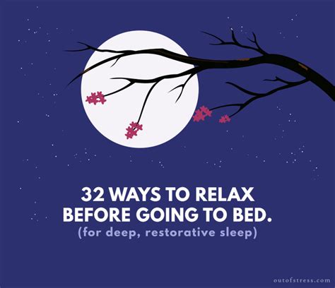 39 Ways To Relax Before Bedtime For Deep Restorative Sleep