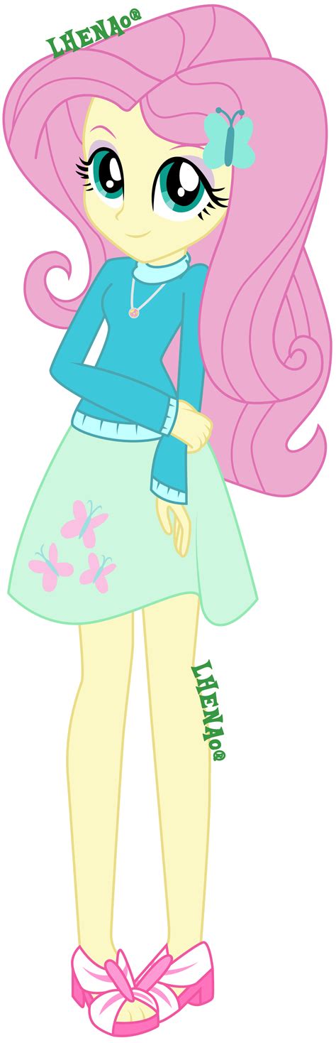 Equestria Girls Fluttershy New Outfit By Lhenao On Deviantart