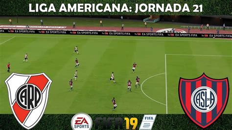Aiscore football livescore is available as iphone and ipad app, android app on google play and windows phone app. Fifa 19 NS | Liga Americana | River Plate vs San Lorenzo ...