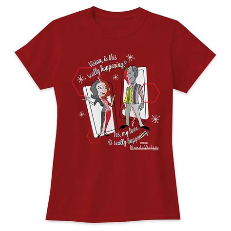 Wandavision Is This Really Happening T Shirt For Women Customized Disney Store