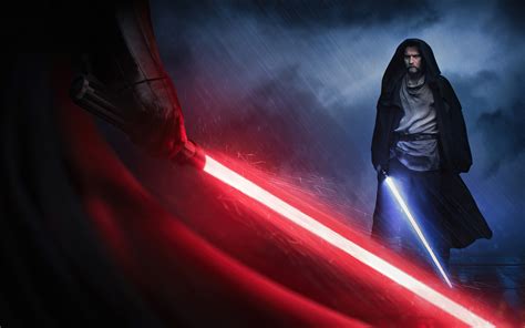 X Darth Vader Vs Obi Wan Kenobi P Resolution HD K Wallpapers Images Backgrounds