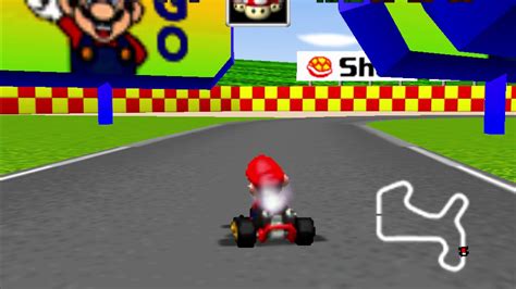 Mario Kart 64 Gameshark Code Lots Of Spinning Signs In Mario Raceway