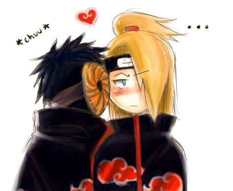 Do You Think Tobi Really Loves Deidara Deidara X Tobi Fanpop