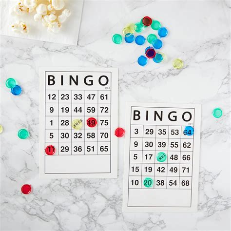 Classic Bingo Game For Adults And Kids 3 Sets Of 60 Bingo Cards 180