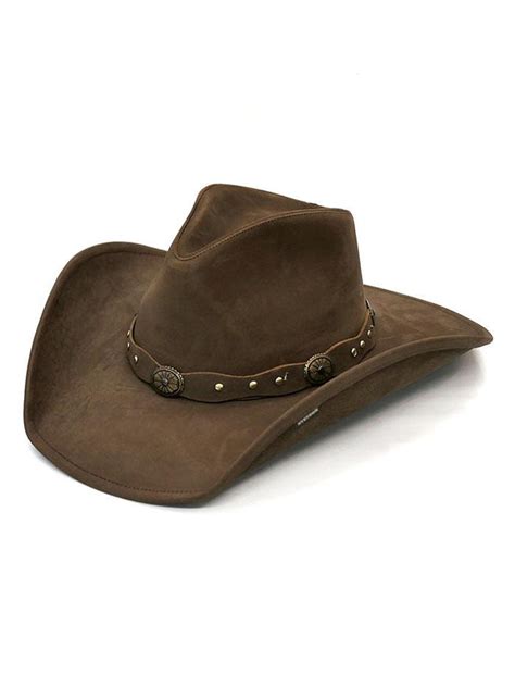 Stetson Roxbury Shapeable Leather Cowboy Western Hat Trroxb 8434