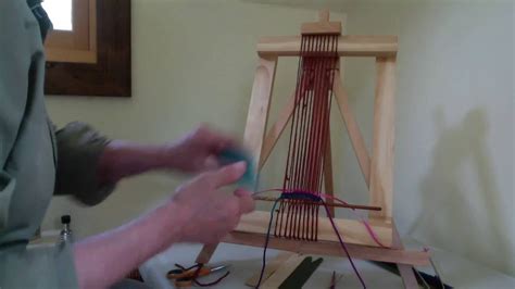 Weaving On Your Simple Frame Loom Youtube