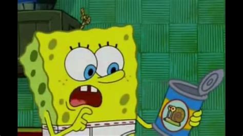 Spongebob The Most Important Meal Of The Day Serving It Up Garys Way Bleh Youtube